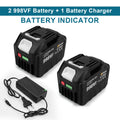 18V Rechargeable Lithium Ion Battery 22500mAh 15000mAh Lithium Battery With Battery indicator For Makita Power Tools Battery