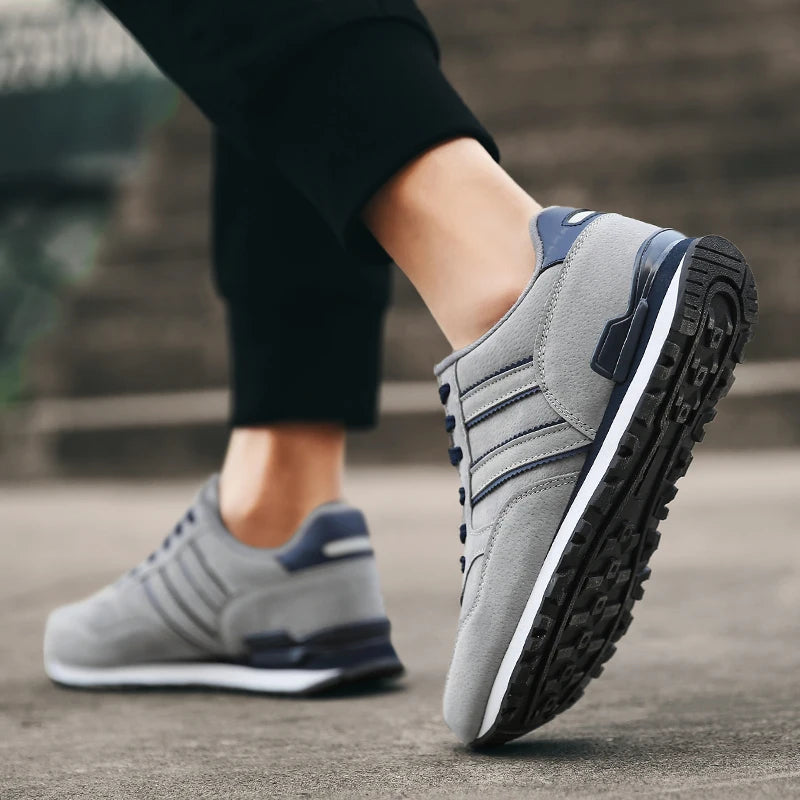 Men's Sneakers Cemented Shoes Autumn Light Walking Shoes Lace-up Spring Daily Shoes Outdoor Tenis Masculino Zapatillas Hombre