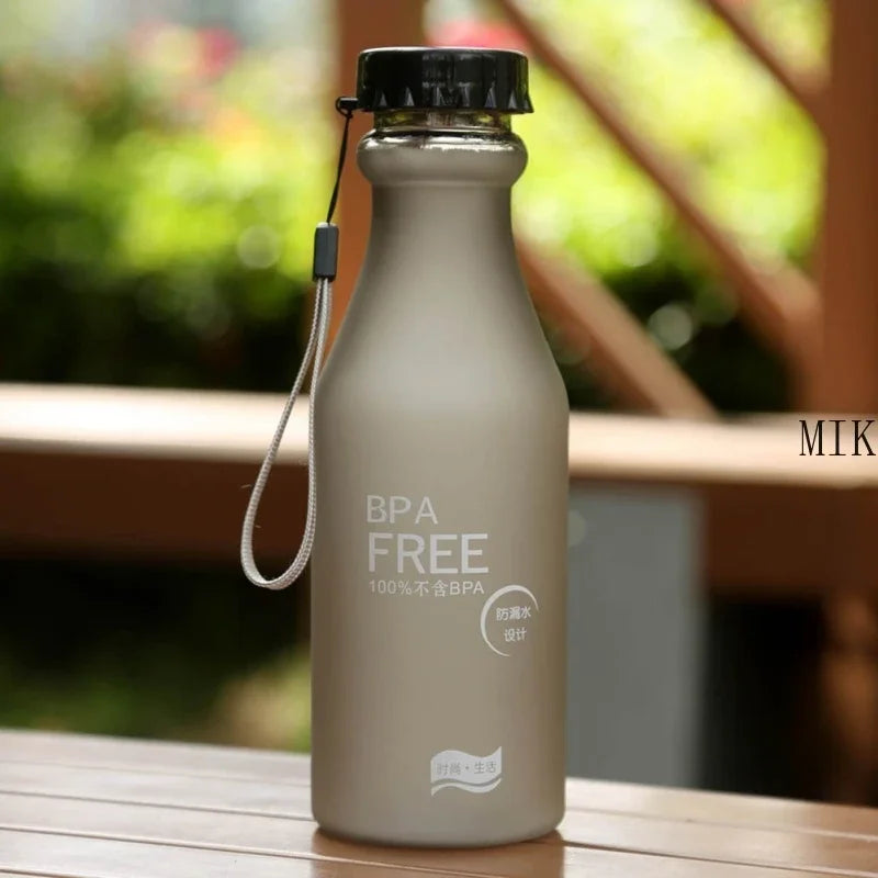 500ML Sport Water Bottle Anti-drop Hydro Flask BPA-Free Leakproof Drinking Bottles Outdoor Travel Drinking Cups for Outdoor