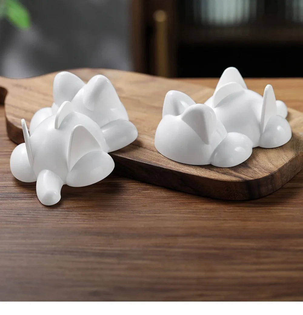 Cute Cat Animals Shape Sushi Molds Plastic Kids Rice Mashed Potato Pumpkin Mash Molds Baking DIY Tools Supplies Kitchen Gadgets