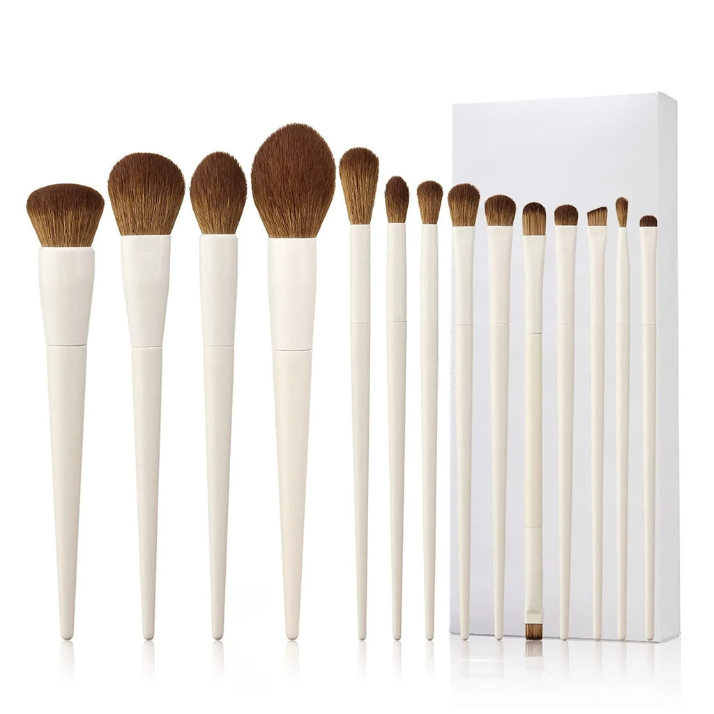 Makeup Brushes 14pc Brush set Synthetic Foundation Powder Contour Eyeshadow Liner Blending Highlight