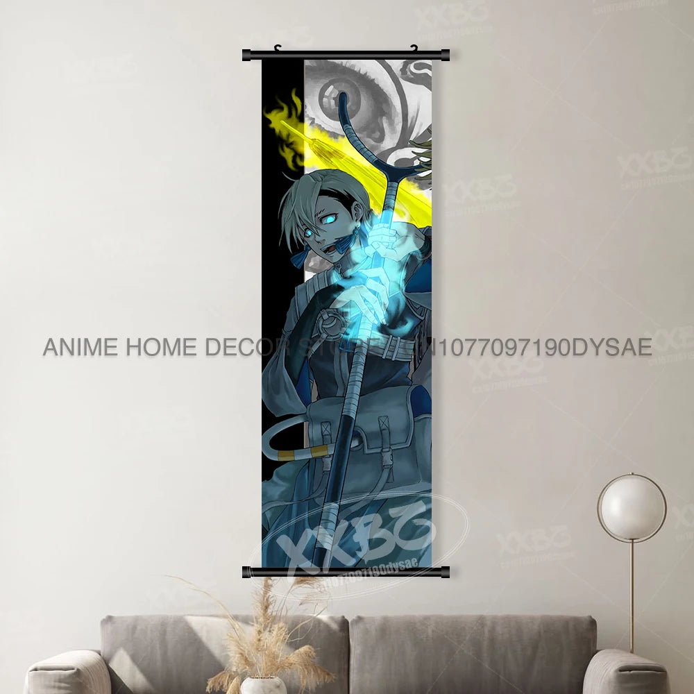 Canvas Home Decoration Poster For Anime Gachiakuta Character Print Scrolls Pictures Wall Art Hanging Painting Bedside Background