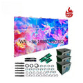 P2.6 P2.9 P3.9 Rainproof LED Video Wall Seamless Splicing Movable Stage Wedding Outdoor Event Rental Display Screen