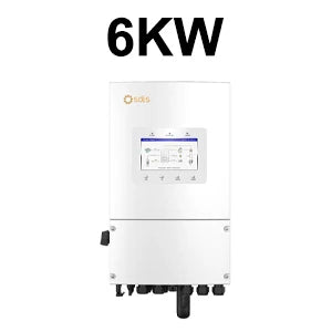 Solis 3KW 5KW 6KW 8KW Hybrid Inverter S6-EH1P8K-L-PLUS Single Phase 230V 48VDC IP66 Solis Inverter Max 6 Pcs In Parallel