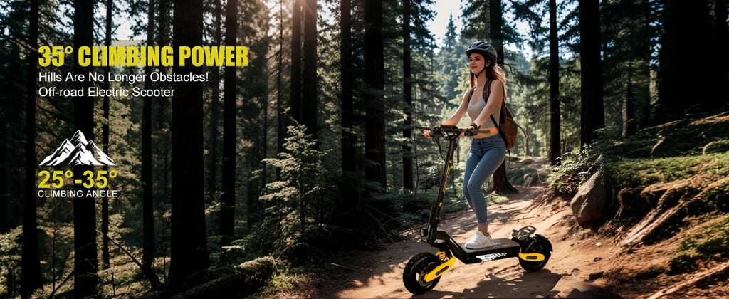 1200W Electric Scooter for Adult 48V13AH 28MPH 11'' Off-road Commuting E-Scooter