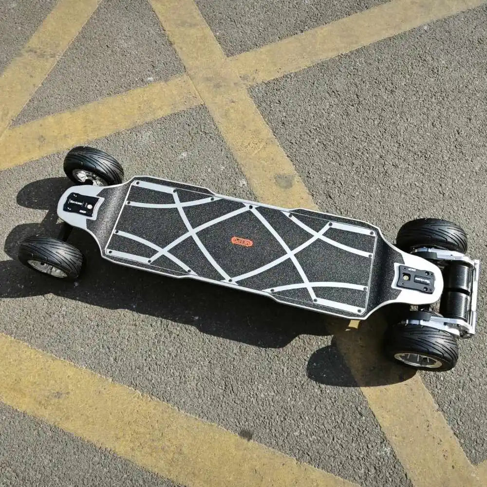 Meepo Vader Hurricane Carbon-Limited 7000W Electric Skateboard, 52kph 31mi, GearDrive 3K Carbon Deck, 2.8h Charge Pro Off-Road
