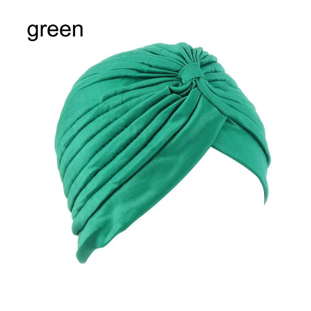 Women Head Wrap Ladies Head Cover Stretchy Turban Muslim Hat Bandana Scarf Hair Loss Chemo Cap Headwear