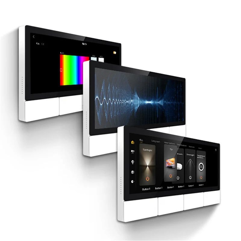 Smart Audio System WIFI Tuya Home Control Panel Built in ZIGBEE gateway IR Bluetooth wall Amplifier Ceiling Speaker Music Player