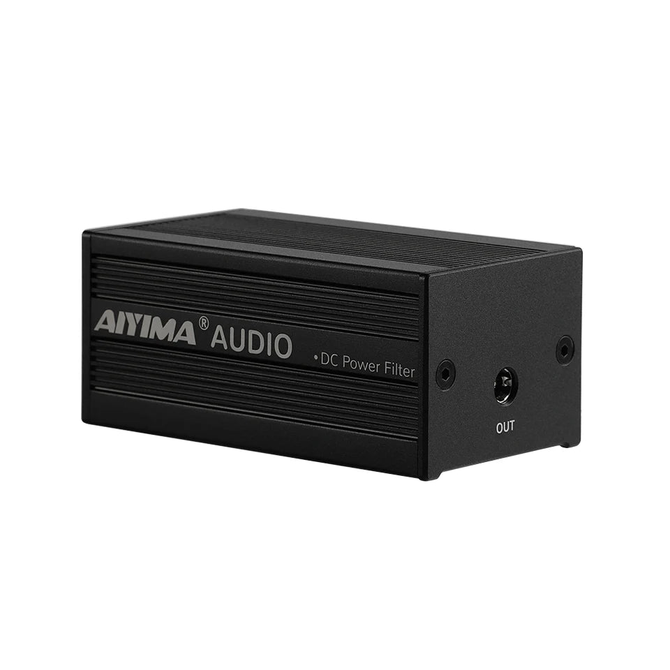 AIYIMA DC Power Filter EMI Noise Suppressor Ripple Reduction Dual Isolation Power Cleaner for DAC Amplifier A20 MON0/A80/A07 MAX