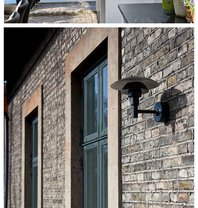 Nordic Creative Outdoor Rainproof and Waterproof LED Illumination Sconce Wall Lamp Available Both Indoor and Outdoor Lighting
