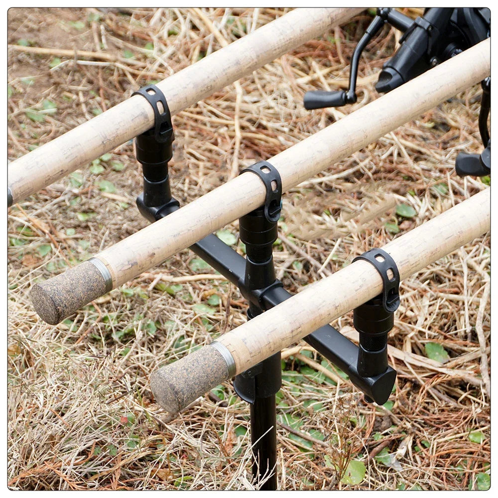 Hirisi Quick-Release Magnetic Carp Rod Holder Rest with Secure Pod – Strap-On Rod Mount, Durable Fishing Tools Accessories AC600
