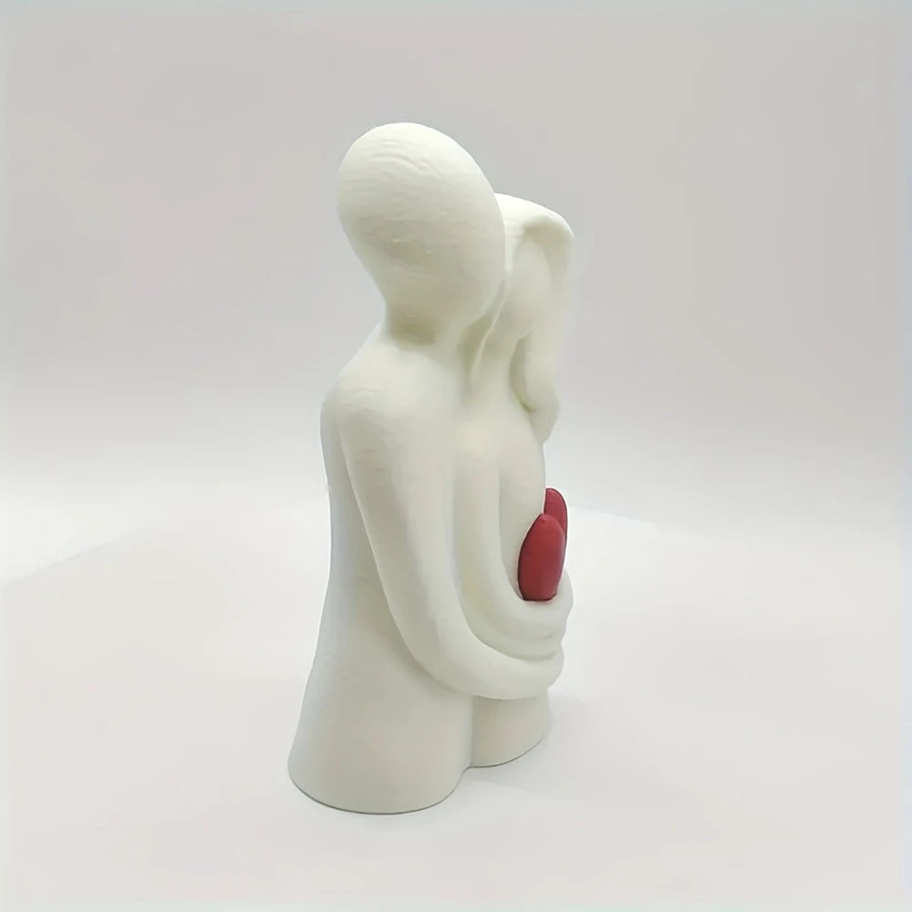 3D Printing Embracing Couple Decoration Ornaments, Modern Love Embracing Statues, Modern Love Art Statues, Perfect Gifts