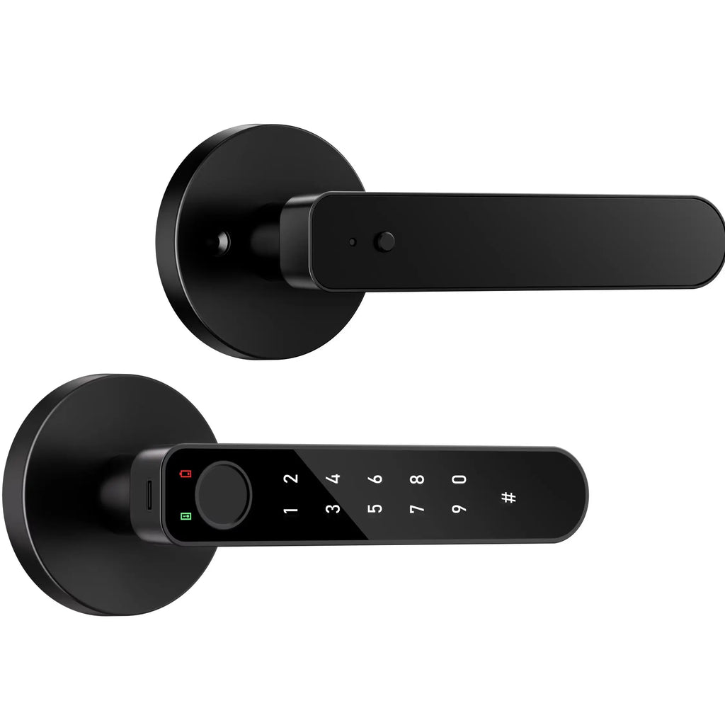 ICCSSI Tuya Electronic Digital Lock Smart Fingerprint Lock IC Card/Password/Fingerprint/key/APP Unlock for Apartment B208APRO