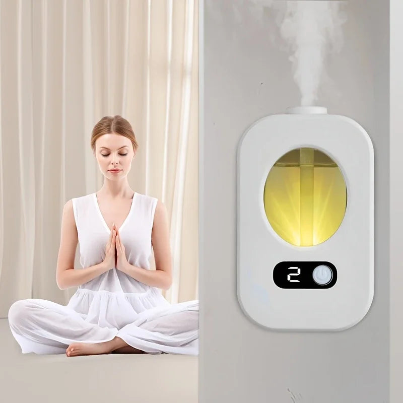 Rechargeable Timer-Controlled Aromatherapy Diffuser Multi-Fragrance Essential Oil Combo Air Freshener Odour Eliminator