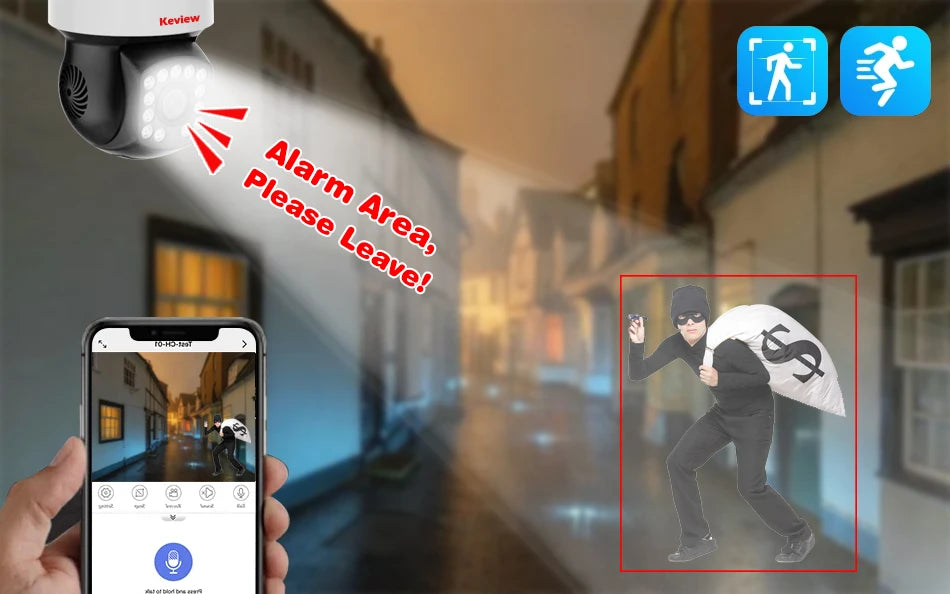 4K 8MP POE PTZ IP Camera XMeye Face Detection Outdoor Video Surveillance CCTV Cameras for NVR ONVIF