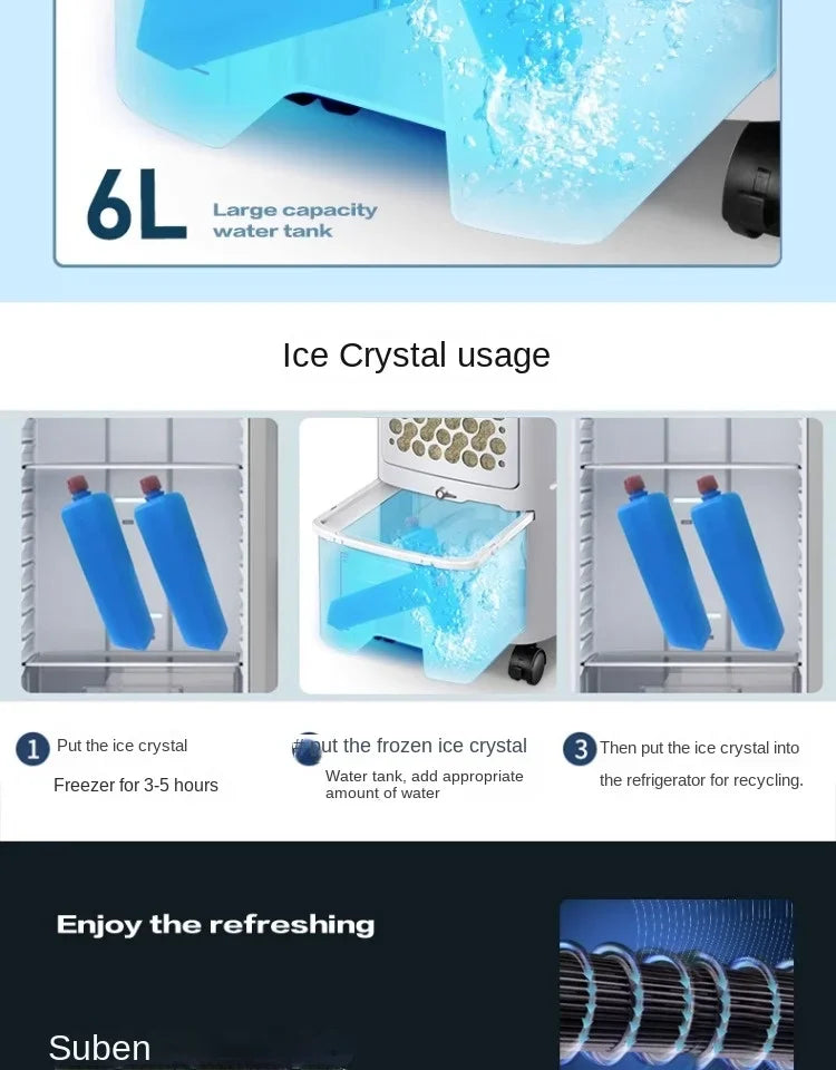 Portable Air Conditioner - Haier 220V Single Cooling Water-cooled Fan