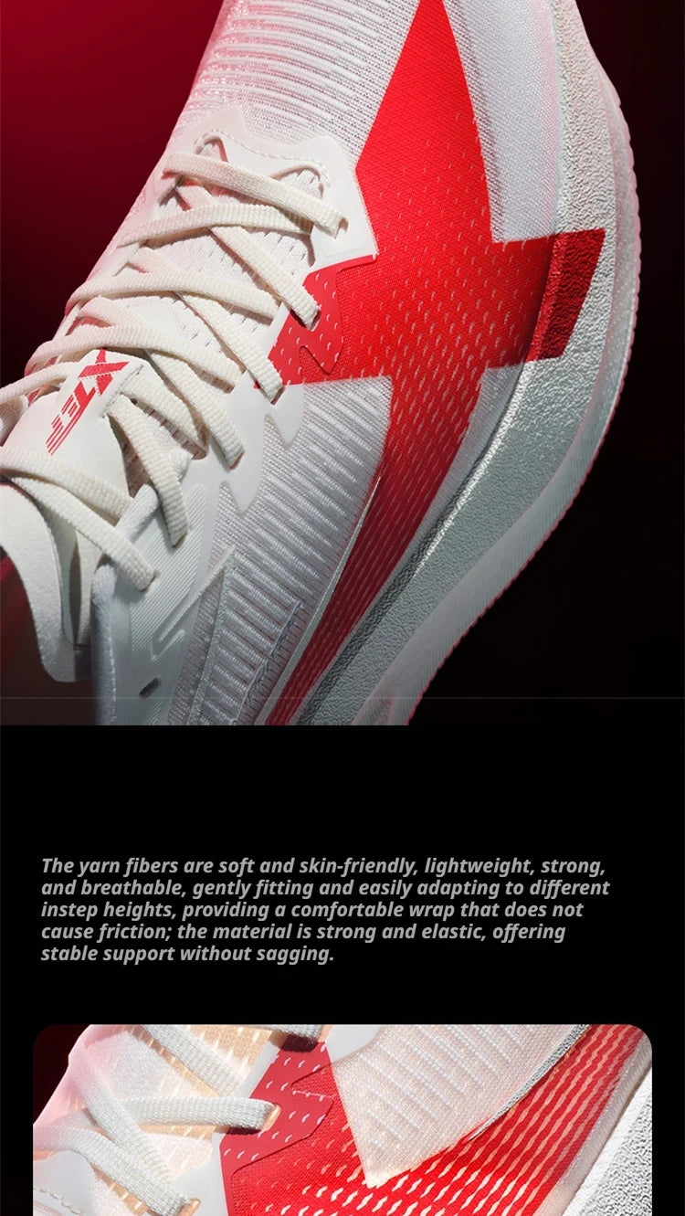 XTEP 2000km PRO Men's Running Sneakers 2026 Spring Cushioned Stability Comfort Lightweight Male Sports shoes 874219110026