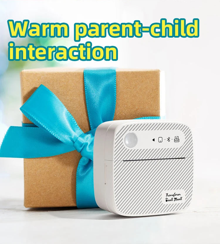 DOLEWA B3 Portable Mini Printers Wireless Bluetooth Inkless Sticker Maker Printer Tag Price Machine for Office School Kitchen
