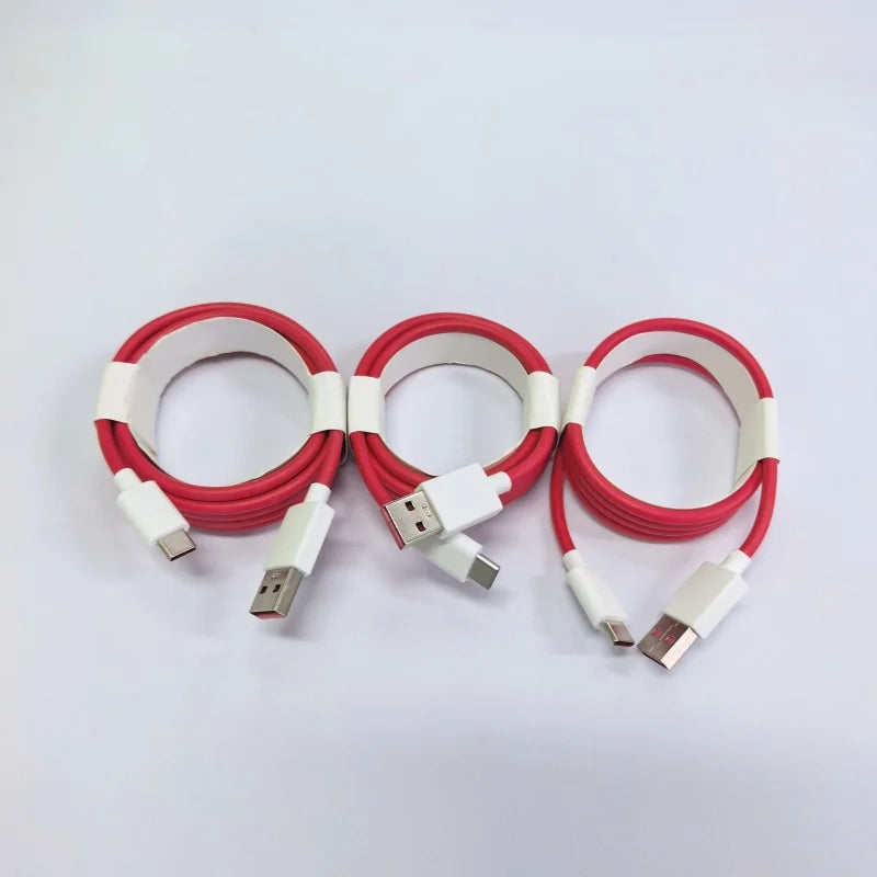 Oneplus Charger Original 100W 80W USB Adapter SUPERVOOC Type C 10A Cable For Oppo Realme Fast Chargers One Plus 15 13 12  11 Pro