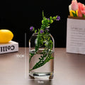 Creative Hydroponic Plant Glass Simple Modern Bottle Flower Vase for Centerpieces Desktop Home Dining Wedding Modern Wedding