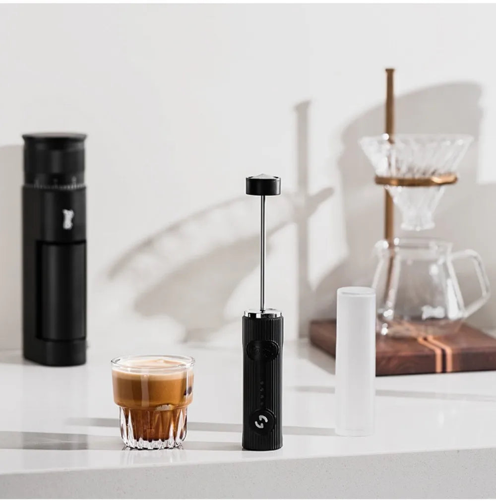 Wireless Electric Mini Milk Frother Coffee Whisk Portable Egg Beater Blender Kitchen Cooking Stirrer Cappuccino Coffee Maker