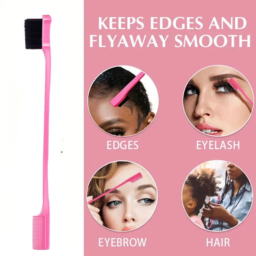 Goiple Edge Control Wax 1.05oz and Hair Wax Stick 0.56oz for Women Strong Hold Non-greasy Bundle with 3comb Adjustable Headband