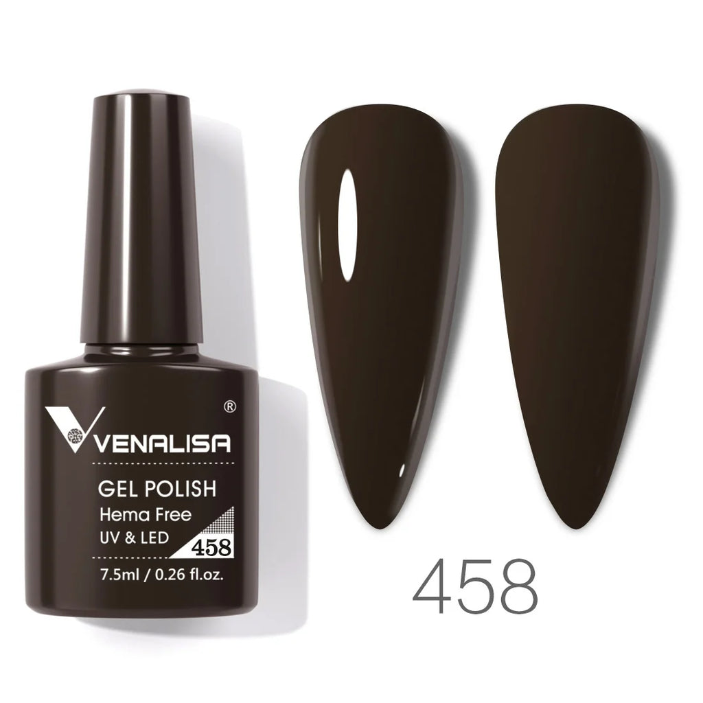Venalisa TPO Free Earth Brown Autumn Color Collection Nail Gel Polish Soak Off UV LED Gel Varnish Gorgeous Gel Nail Manicure