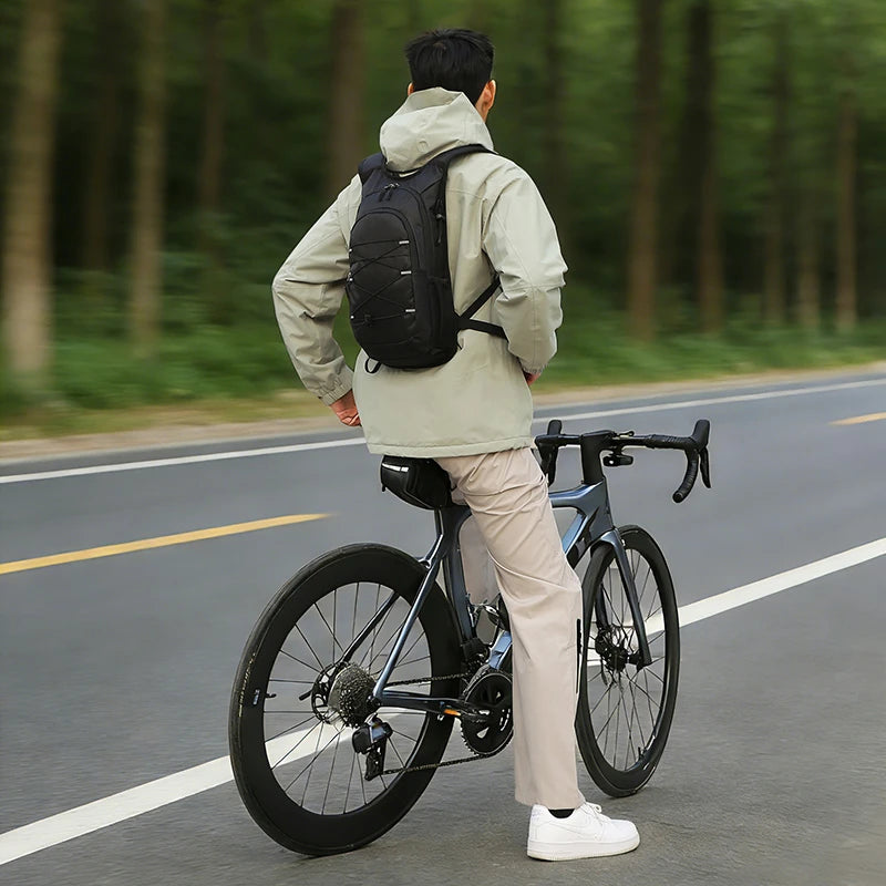 12L Lightweight Outdoor Backpack Unisex Waterproof Multifunctional Hiking Trekking Cycling Travel Daypack For Men Women