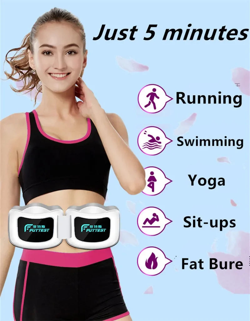 Vibrating Slimming Sports Belt for Arm Leg Waist Abdomen Big Belly Fat Burn Reduction Massage Fat Removal Machine