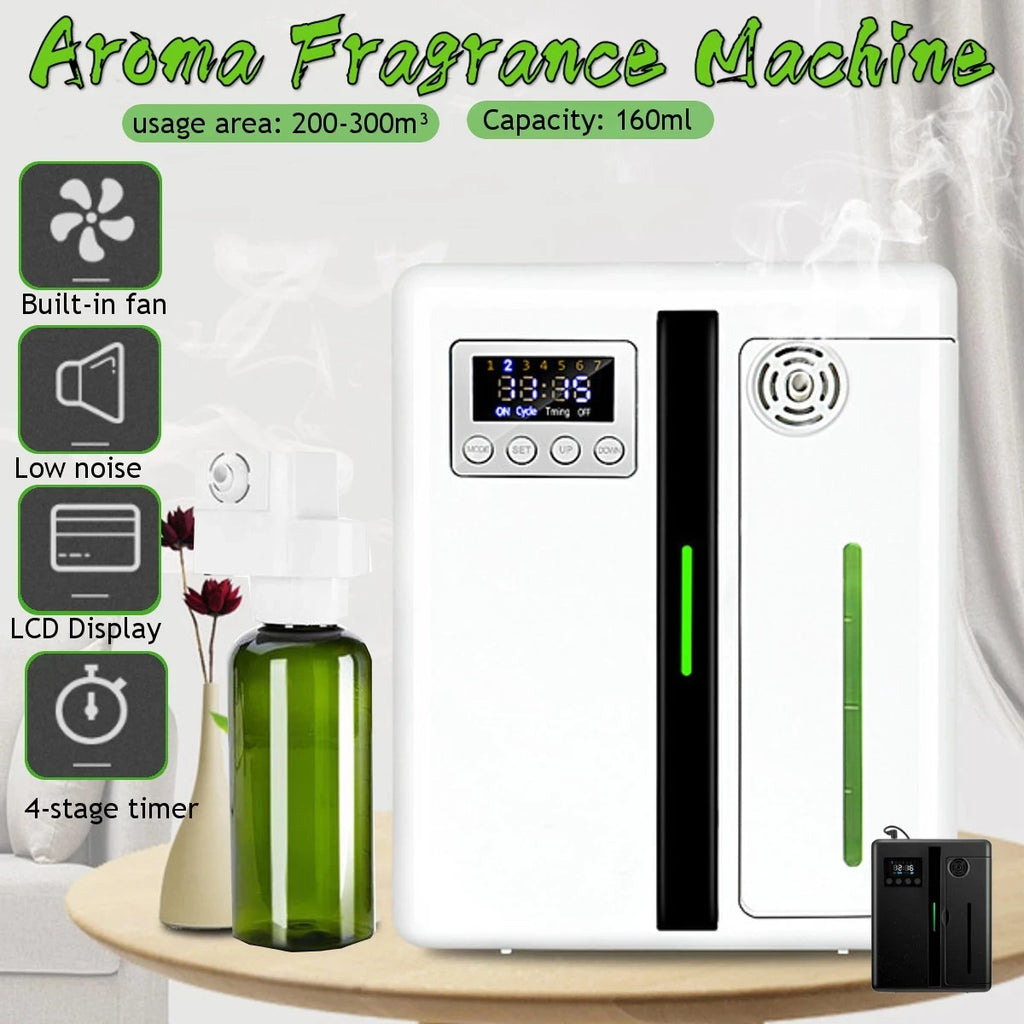 200ml New Model Bluetooth 300CBM Fragrance Scent Air Machine App Control Essential Oil Aroma Diffuser for Hotel Business KTV