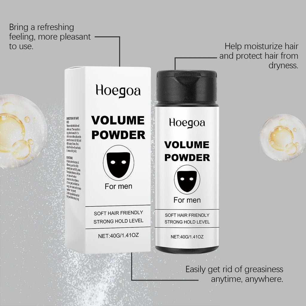 Volumizing Styling Hair Powder Absorb Excess Increase Hair Volume Oil Control Instantly Voluminous Fresh Grease-Free man women