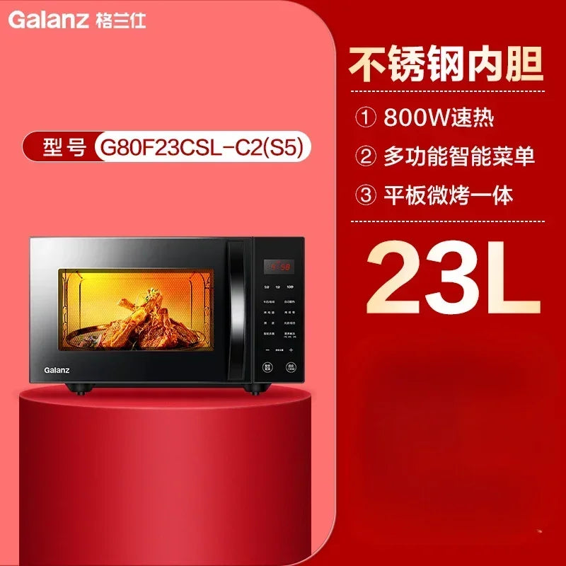 220V Grainfree Stainless Steel Microwave Oven with Integrated Steamer and Bake oven - Home Use Microwaves A
