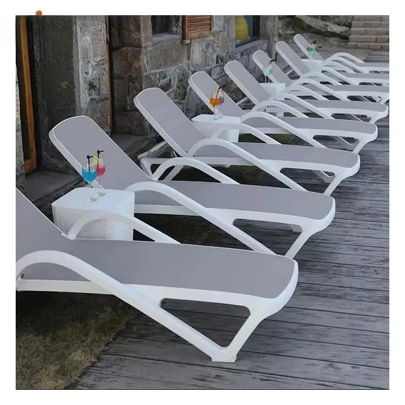 Pool Outdoor Day Bed Outdoor Sunbed Hotel Garden Furniture Beach Sun Lounger D842