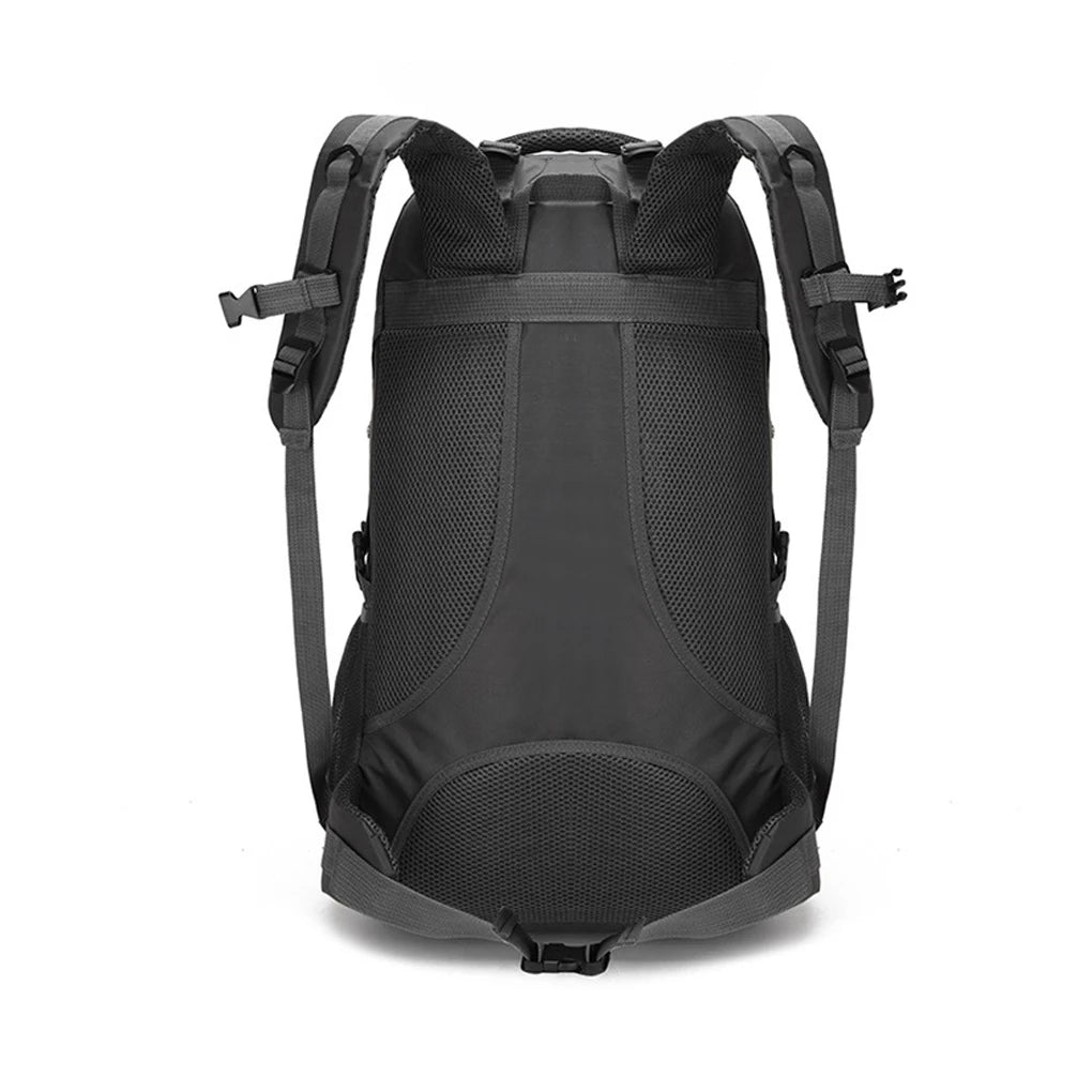 60L Backpack Outdoor Large Capacity Waterproof Rucksack Climbing Pack Zippered Portable Lightweight Bag