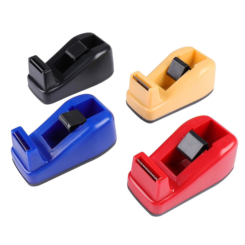Large Stationery Tape Dispenser Adhesive Tape Cutter Sealing Tape Table Base Dispenser Packaging Tapes Dispenser Office Supplies