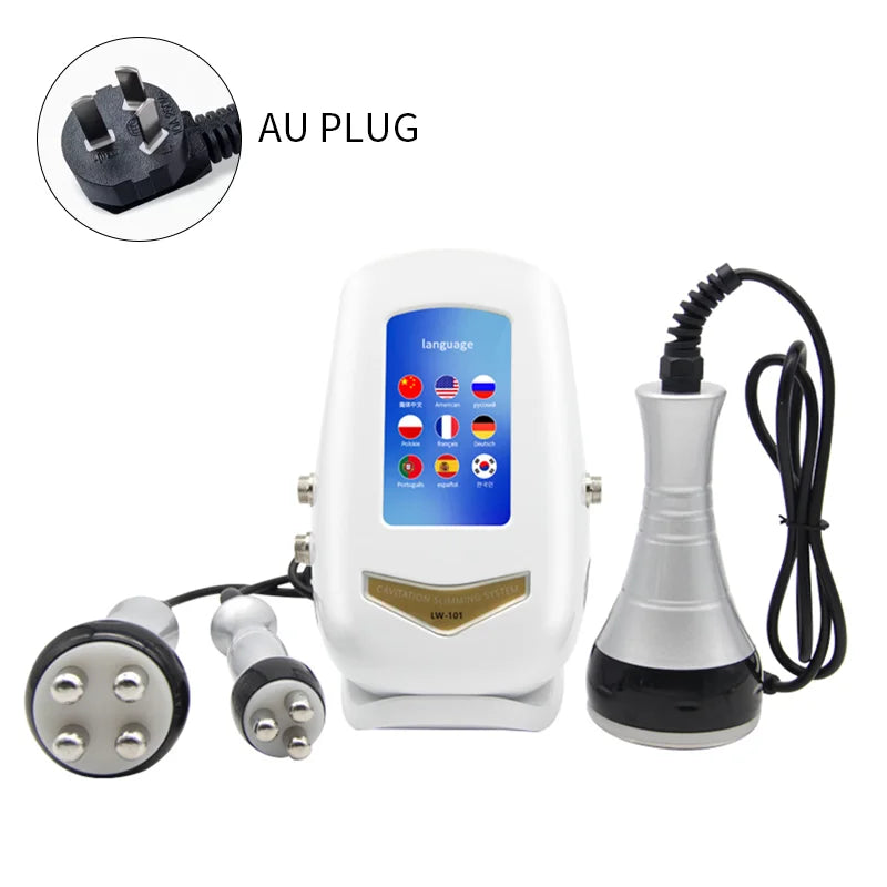 2022 Hot Selling 40K Ultrasonic Cavitation Body Facial Radiofrequency Massage Weight Loss Machine Body Shaping Slimming Fat Burn