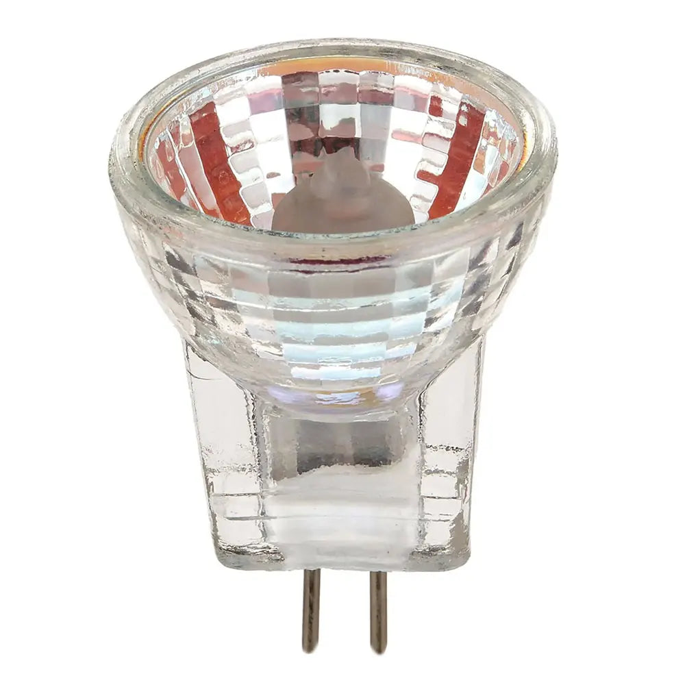 4-Piece AC 12V Christmas Village Bulbs 10W Ship Van Truck Sprinter Light 25mm 1" Diameter MR8 Light Bulb Warm White 2700K
