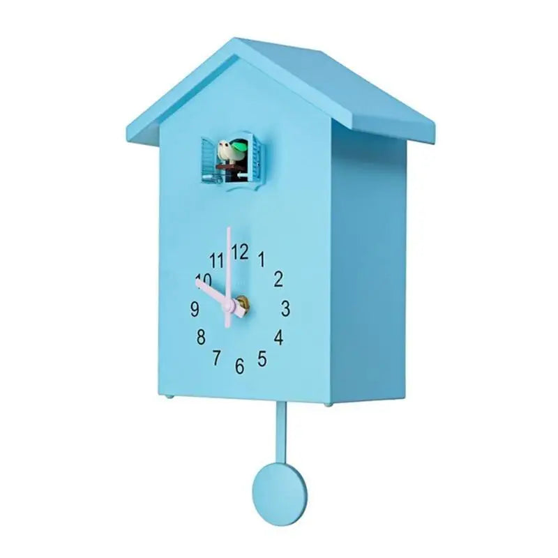 2025 New Modern Plastic Bird Cuckoo Design Wall Hanging Clock Wall Art Home Decoraton Modern Brief Decoration