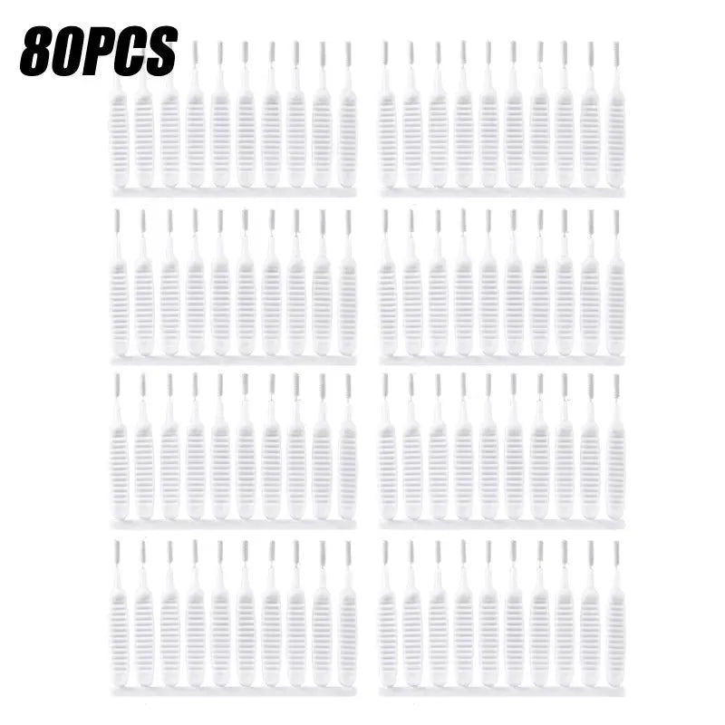 10-100Pcs Shower Cleaning Artifact Nozzle Cleaning And Dredging Needle Shower Cleaning Brush