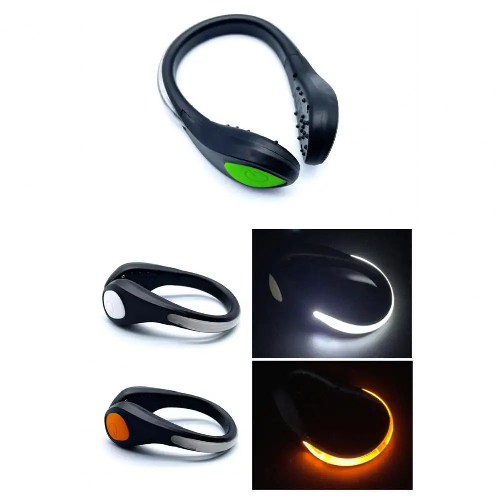 Shoe Clip Lamp Multiple Lighting Modes LED Shoes Light Simple Installation Sports Shoe Light  Night Running Shoe Safety Light