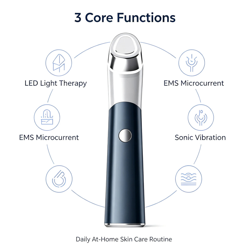 NEW Multifunctional Facial Skin Care Beauty Massager Electric Facial Massage Device Clean Face Skin Rejuvenation Lifting Tighten