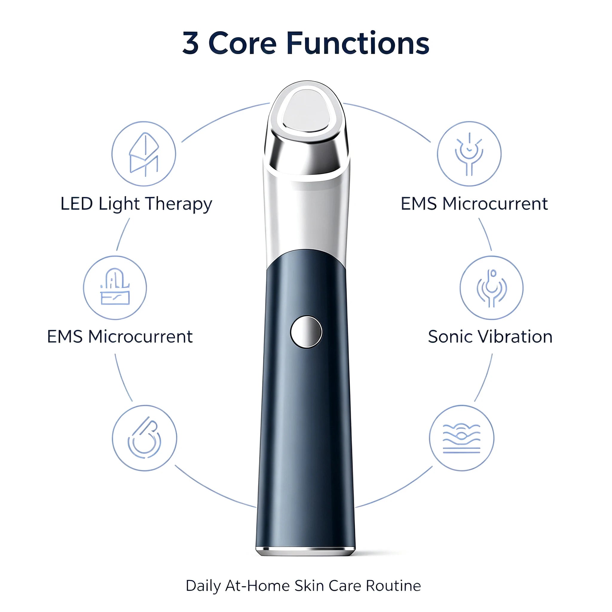NEW Multifunctional Facial Skin Care Beauty Massager Electric Facial Massage Device Clean Face Skin Rejuvenation Lifting Tighten