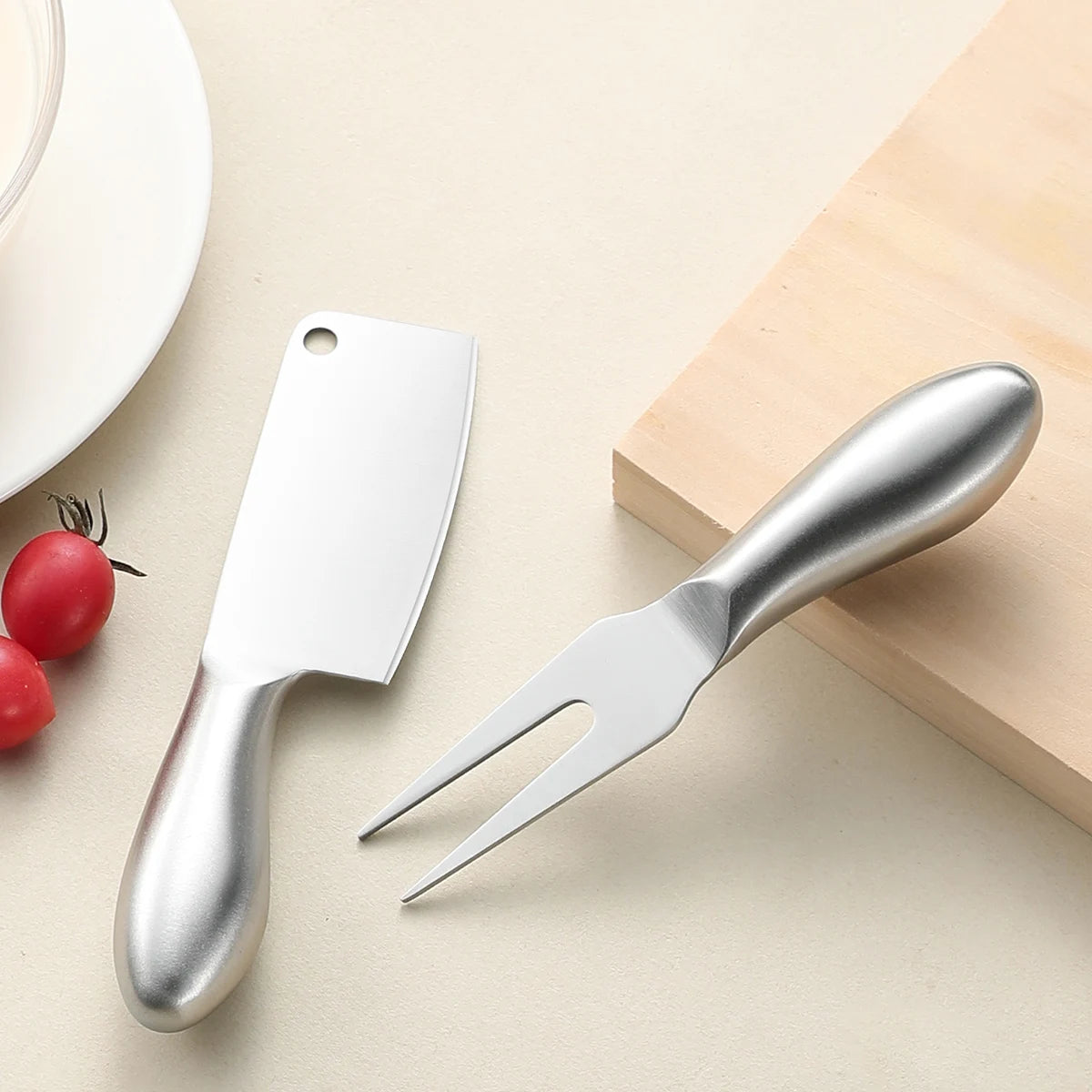 Multifunction Cheese Cutlery Baking Tools Set Stainless Steel Slicer Kitchen Gadgets Butter Knife Mini Cake Bread Knives
