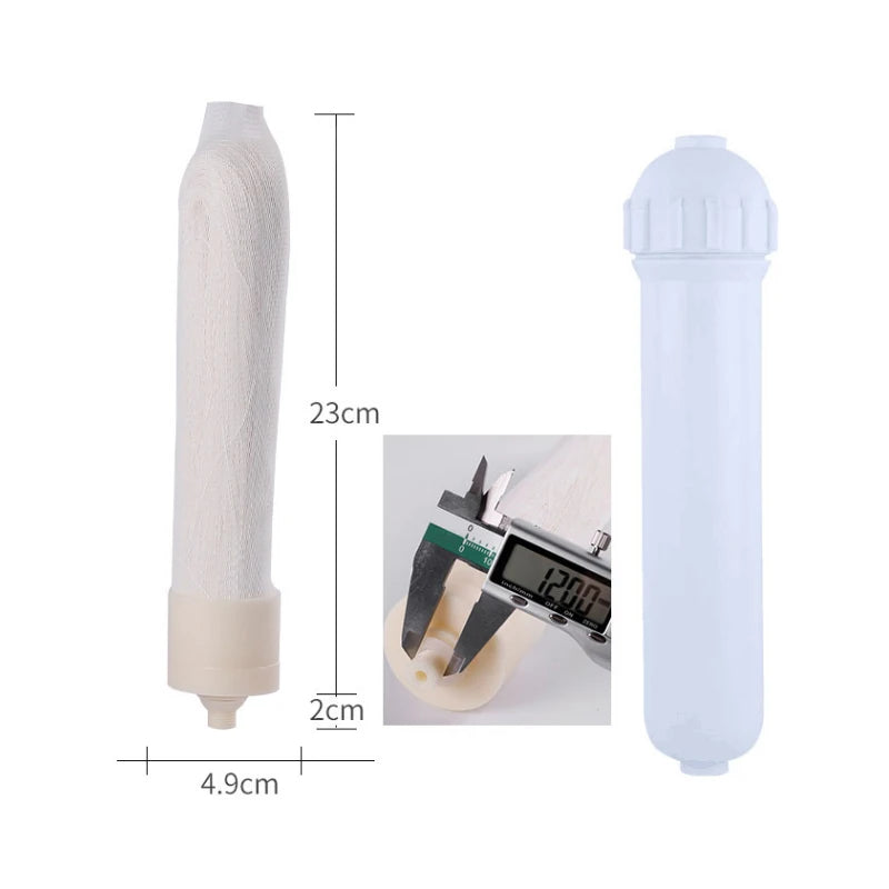10 inch/1812 ultrafiltration membrane filter element household water purifier flat socket hollow fiber 0.01 micron UF membrane