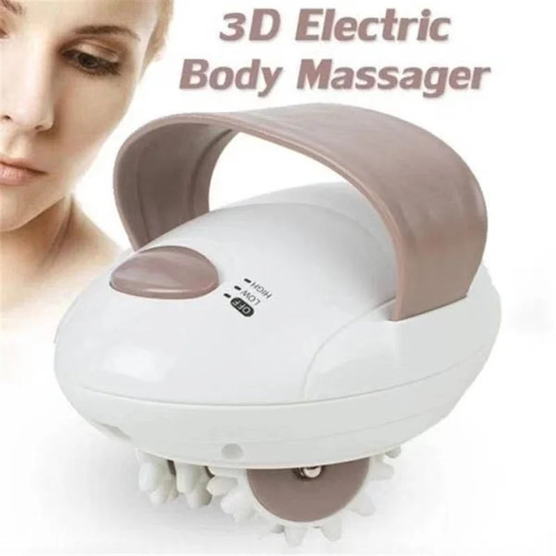 1PC Electric Anti-Cellulite Body Massager with Weight Loss Gear Roller Arm & Leg Massage Device For Slimming And Firming