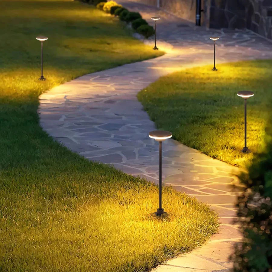 60/80CM Outdoor Pathway Bollard Lighting Waterproof Courtyard Garden Lawn Lamps LED Villa Landscape Fence Path Post Light