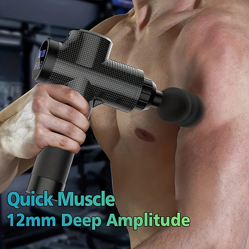 30-Level Massage Gun – Portable Percussion Massager