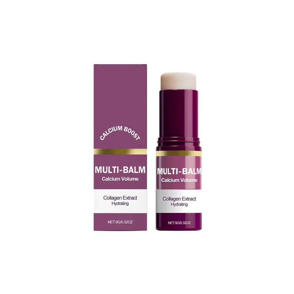Moisturizing Balm Stick Collagen Hydrating Smoothing Nourishing Face Neck Care Silky Lightweight Portable Skincare Cream Stick