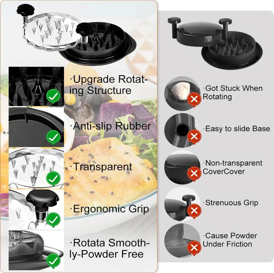 Chicken Shredder Non-Slip Meat Grinders For Pork Beef Cooked Chicken Breasts Vegetable Kitchen Tool Ergonomic Handle Shredder
