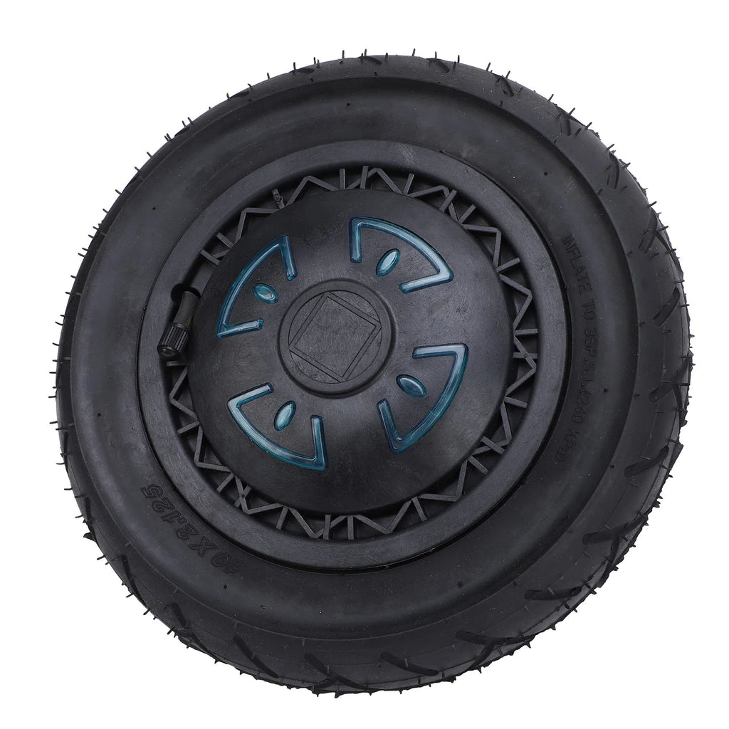 Electric Scooter Motor Wheel Noiseless Rubber Aluminum Alloy Scooter Hub Motor 10 Inch  Brushless Shock Absorbing for DIY